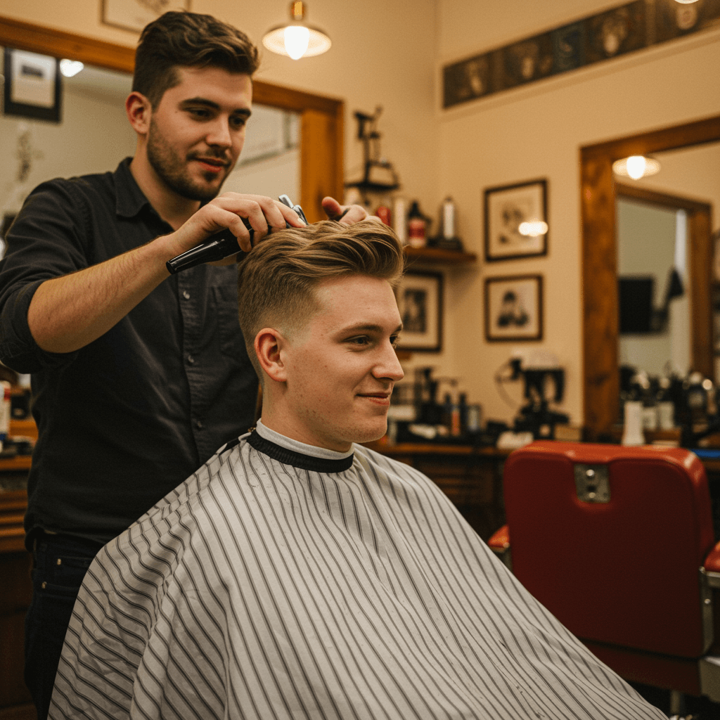 10 Best Burst Fade Haircut Ideas For Men in 2025 1 See the amazing transformation of a burst fade haircut.