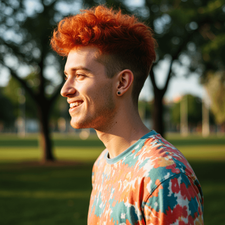 Low Taper Drop Fade Haircut For Men 2025 10 Image of a man with a low taper drop fade haircut, showcasing a clean and gradual fade that starts just above the ears and curves downward behind the ears, paired with neatly styled hair on top for a polished and modern look.
