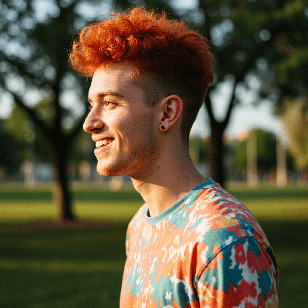 Low Taper Drop Fade Haircut For Men 2025 1 Image of a man with a low taper drop fade haircut, showcasing a clean and gradual fade that starts just above the ears and curves downward behind the ears, paired with neatly styled hair on top for a polished and modern look.