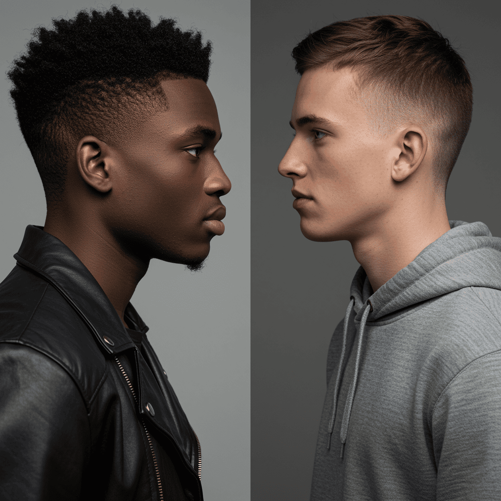 Taper Fade on Sides | Men's Haircut 5 A taper fade on sides for short hair creates the perfect balance of clean edges and masculine structure. This cut transforms basic short styles into sharp, dimensional looks with expert blending.