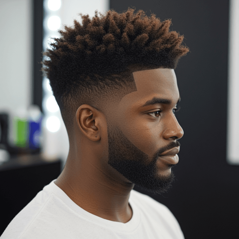 Most Requested Low Taper Designs 2025 5 A sharp low taper fade haircut tailored for Black men, featuring a gradual taper on the sides and back with a clean, defined hairline and a versatile top that can be styled naturally, in curls, or with designs for a personalized look.