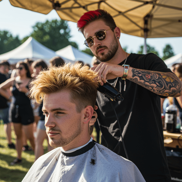 Perfect Haircut Low Taper Fade Fluffy Hair For Men 14 Low Taper Fade Fluffy Hair A close-up of a man with a low taper fade fluffy haircut, showcasing a clean, gradual fade on the sides and back, paired with soft, voluminous, and textured hair on top.