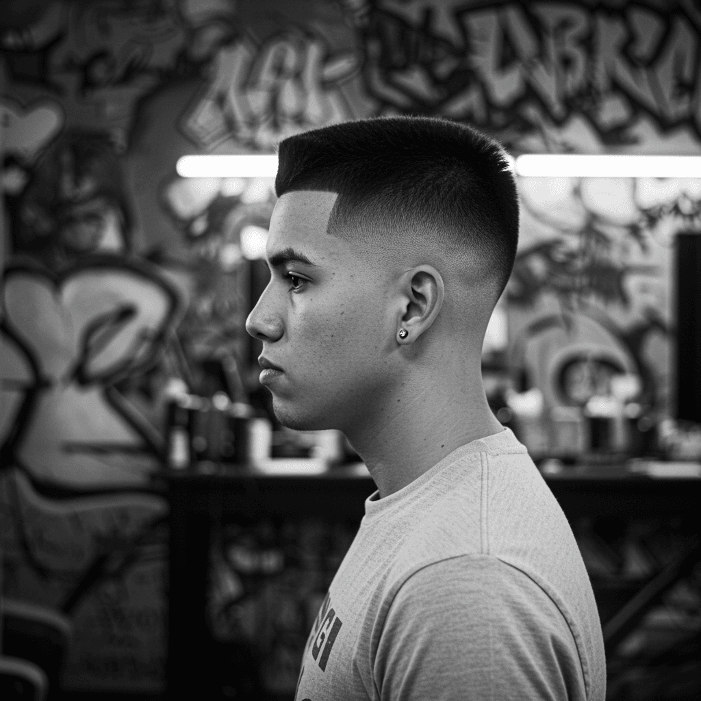 40 Perfect Low Taper Fade Haircuts For Men 14 A sharp taper fade with a flat top haircut, featuring a clean taper on the sides and back that contrasts with a flat, boxy, and evenly trimmed top for a bold, retro-inspired look.